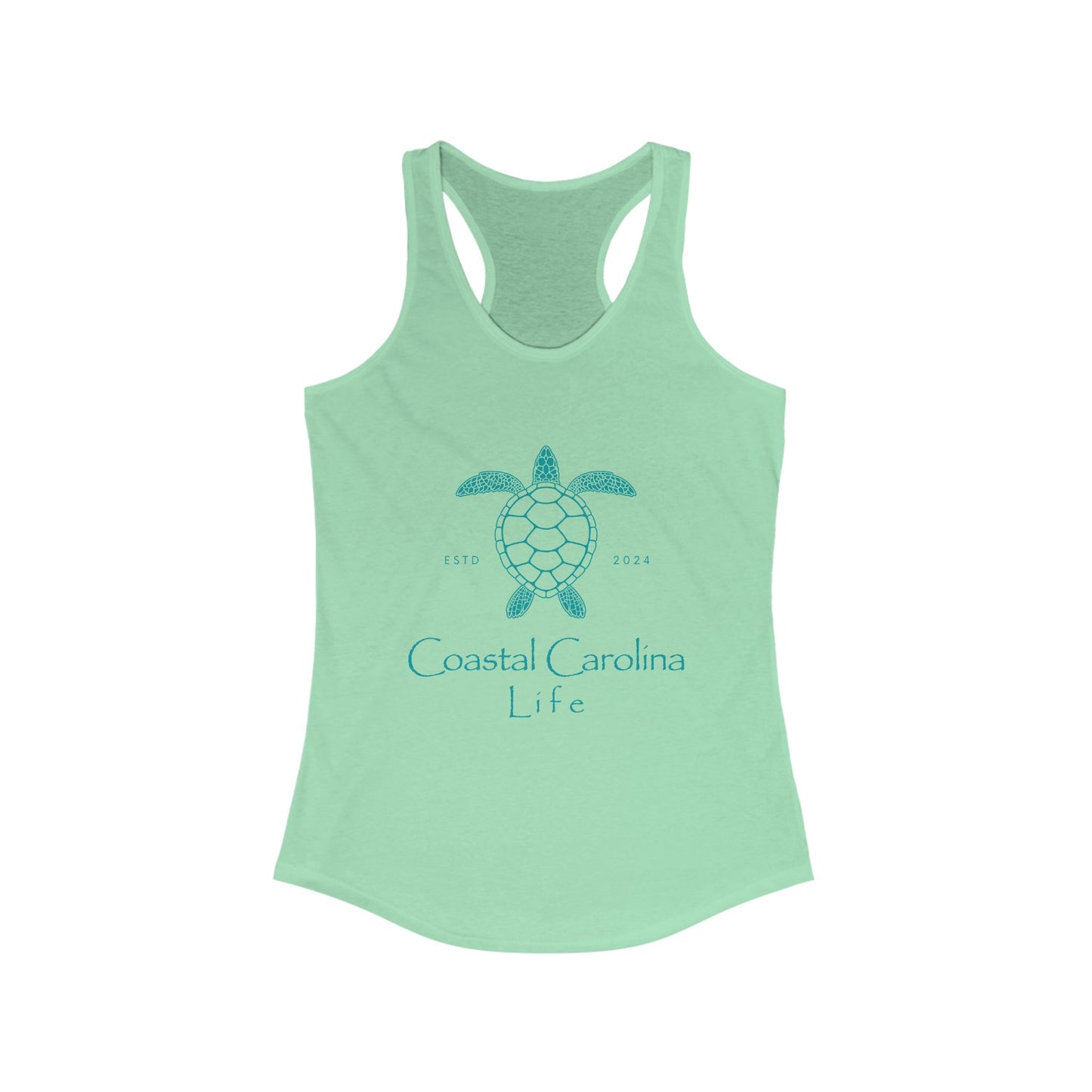 Women's Coastal Tank Top - Sea Turtle