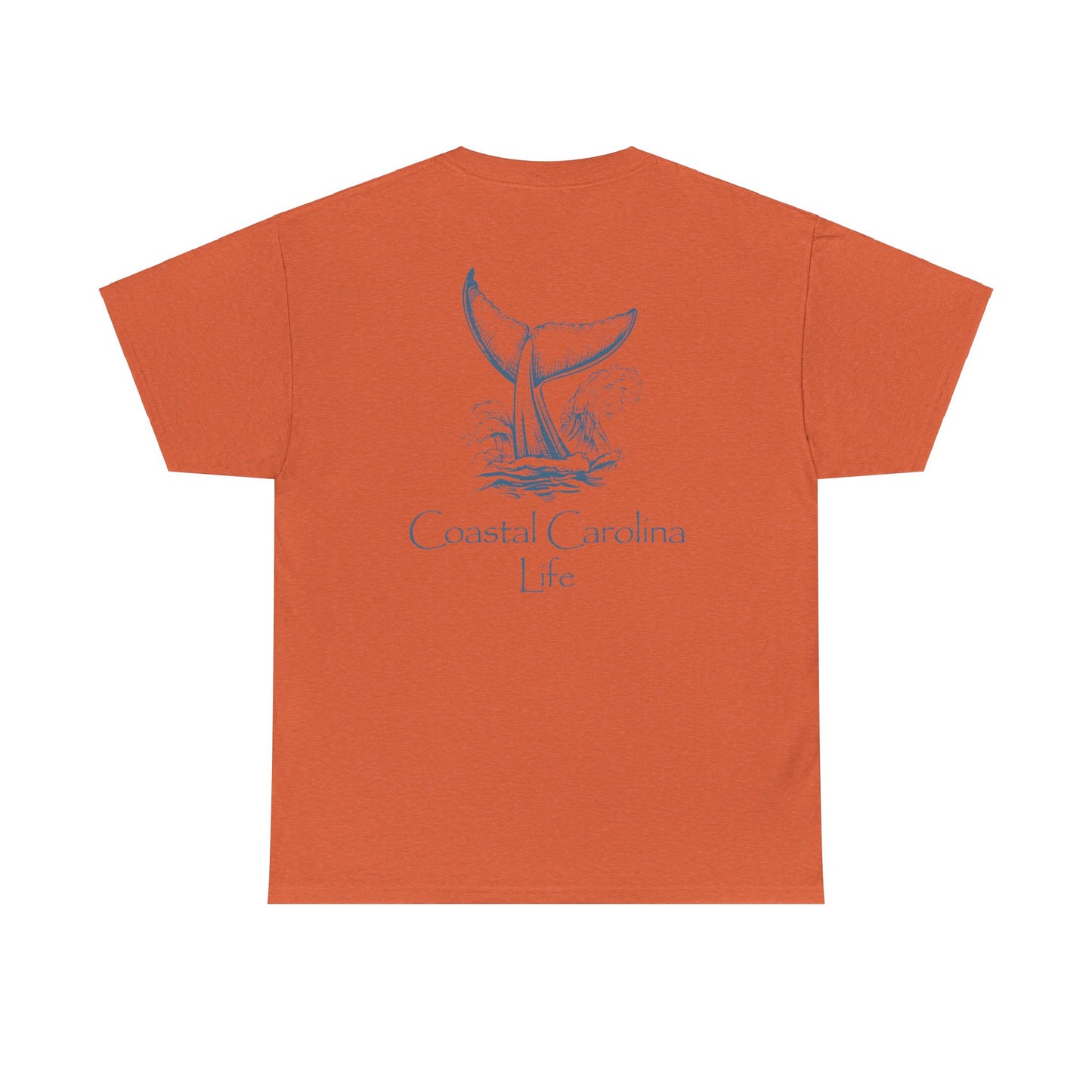 Women's Heavy Cotton T-Shirt - Whale Tail