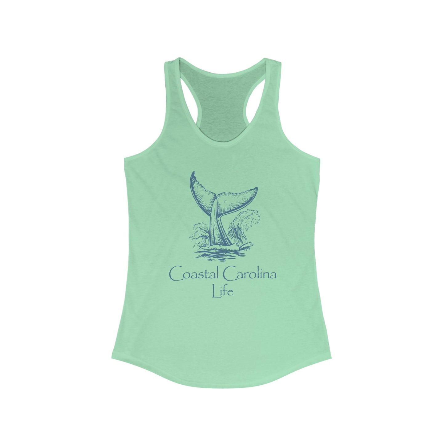Women's Coastal Tank Top - Whale Tail