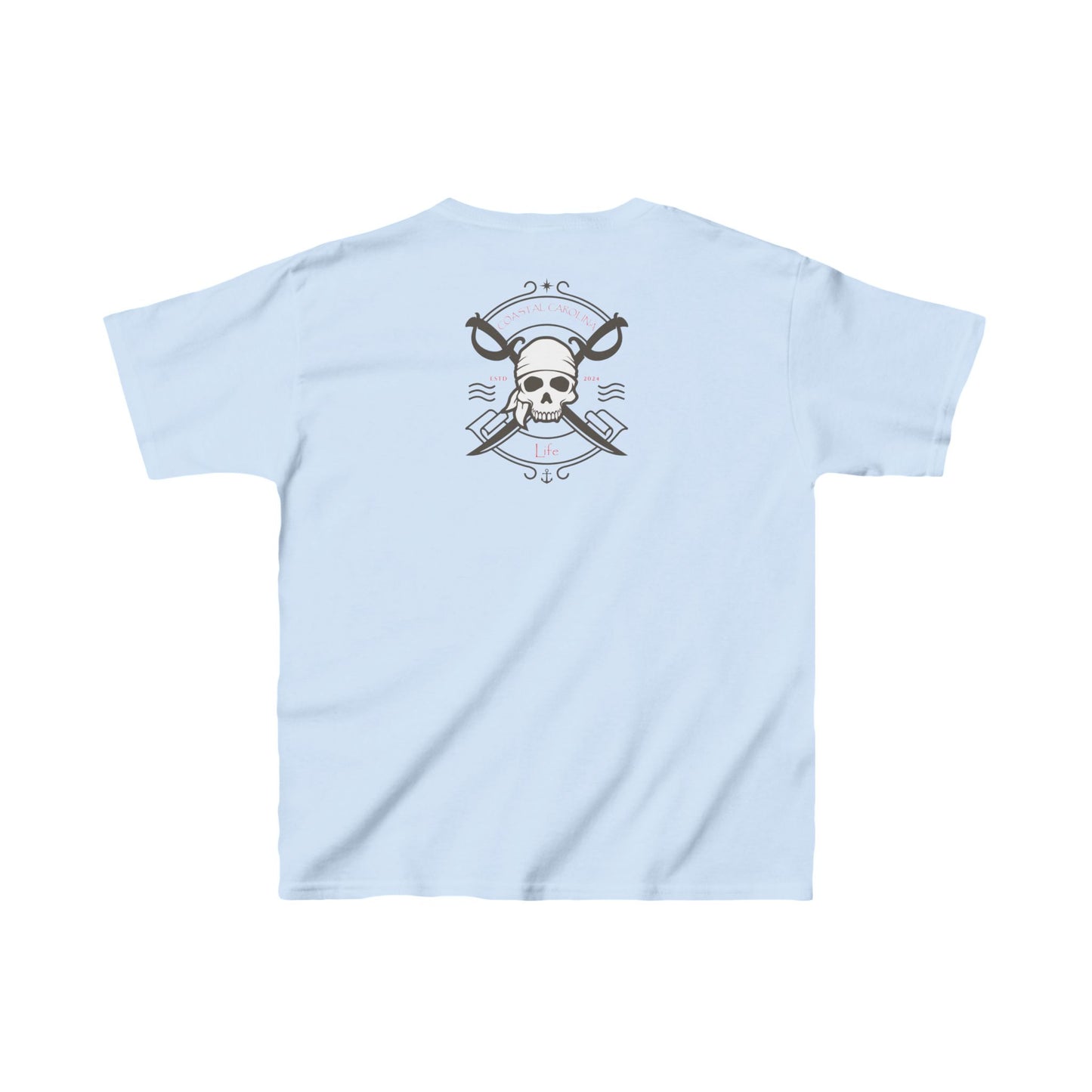 Pirate Skull Kids Beach T-Shirt