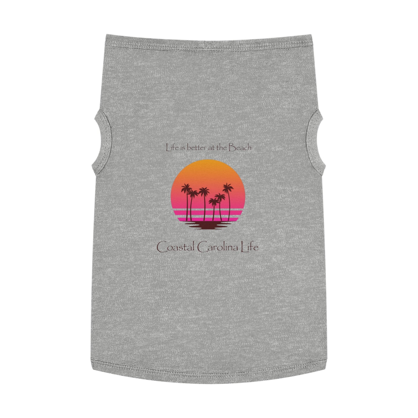 Life is better at the Beach Coastal Pet Shirt