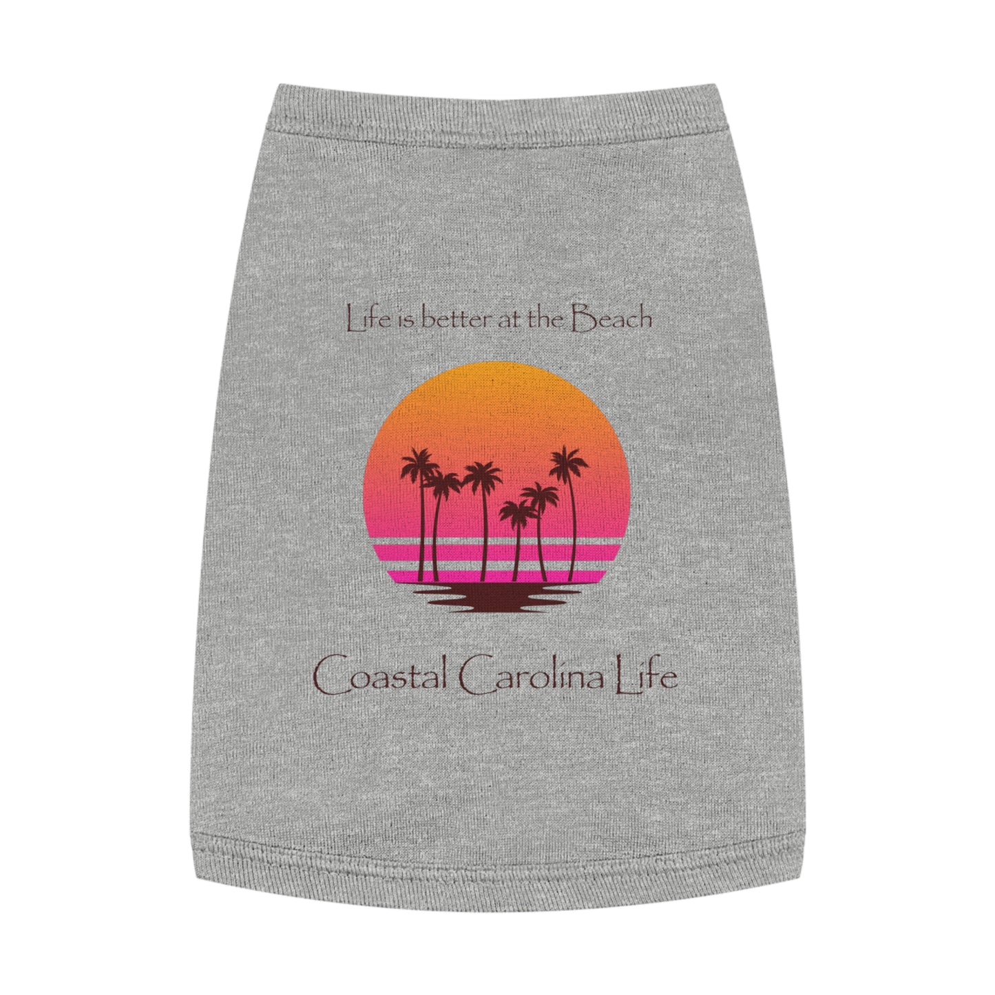 Life is better at the Beach Coastal Pet Shirt