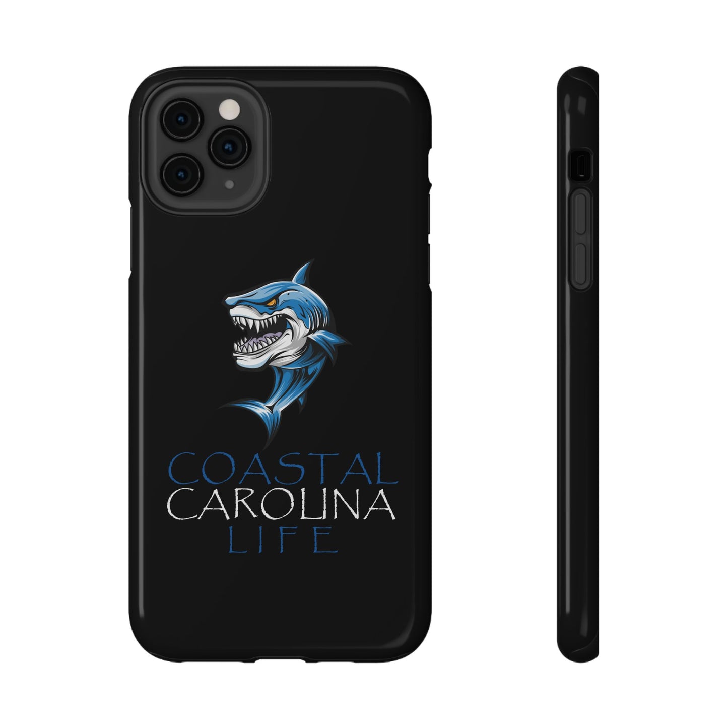 Impact-Resistant Phone Case - iPhone or Samsung - Shark