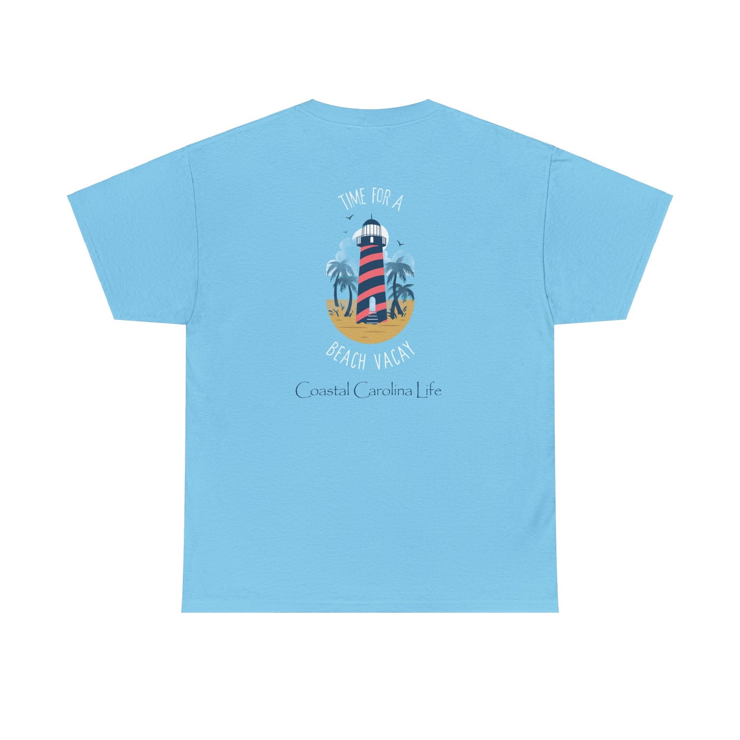 Women's Heavy Cotton T-Shirt - Time for a Beach Vacay