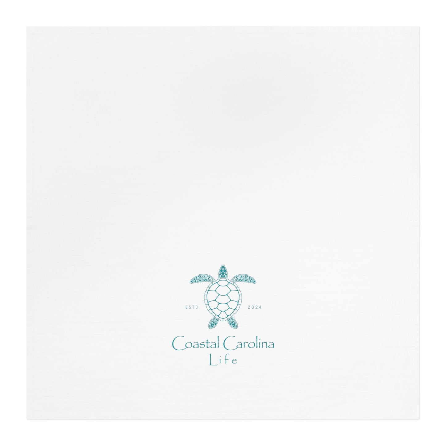 Sea Turtle Coastal Tea Towel