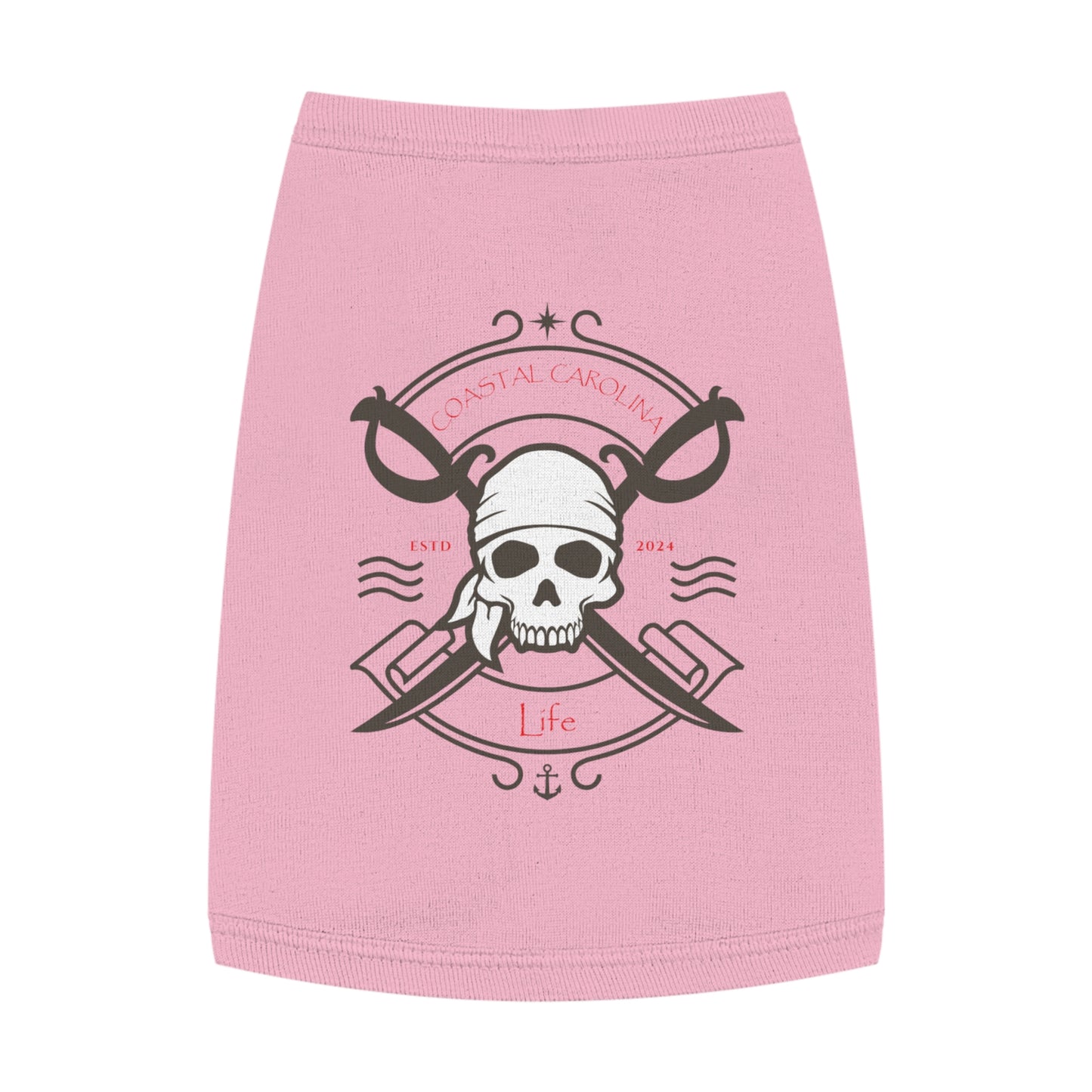 Pirate Skull Coastal Pet Shirt