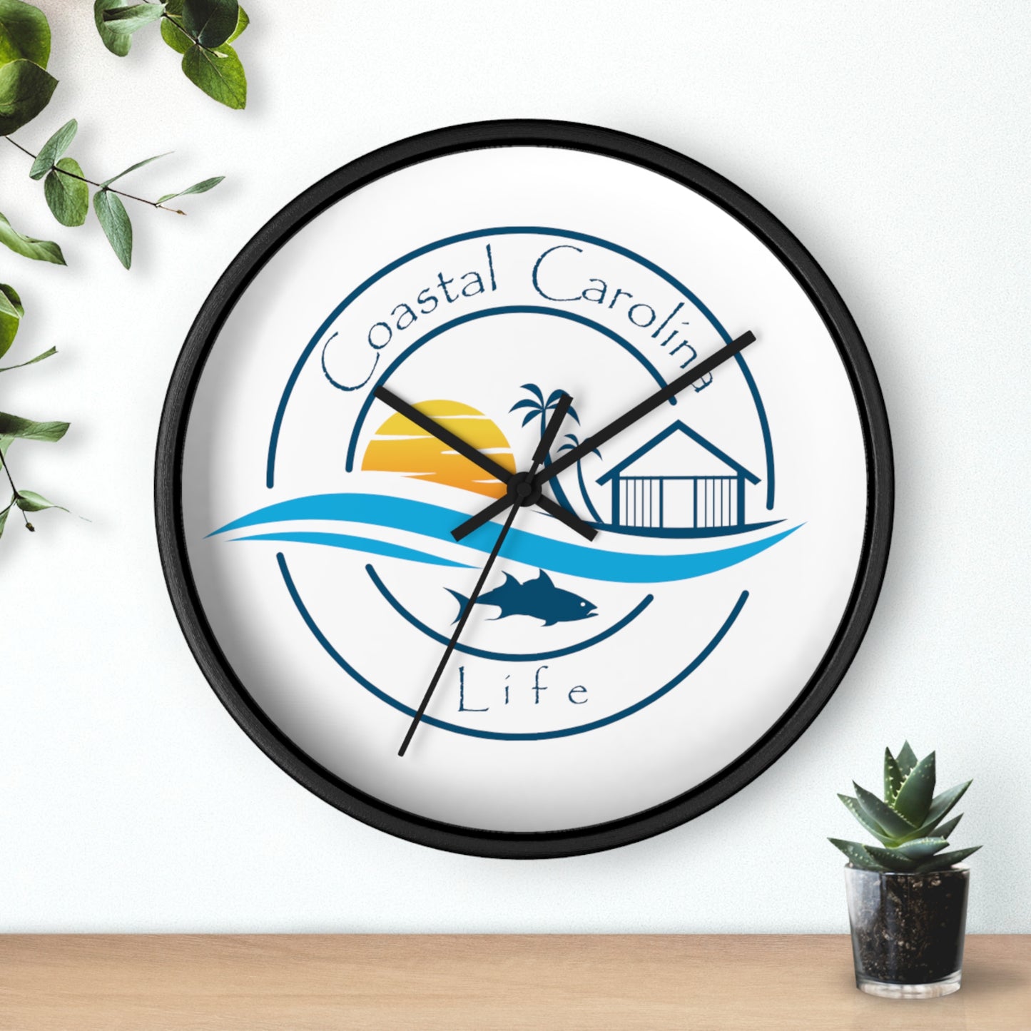Coastal Carolina Lifestyle Coastal Carolina Wall Clock