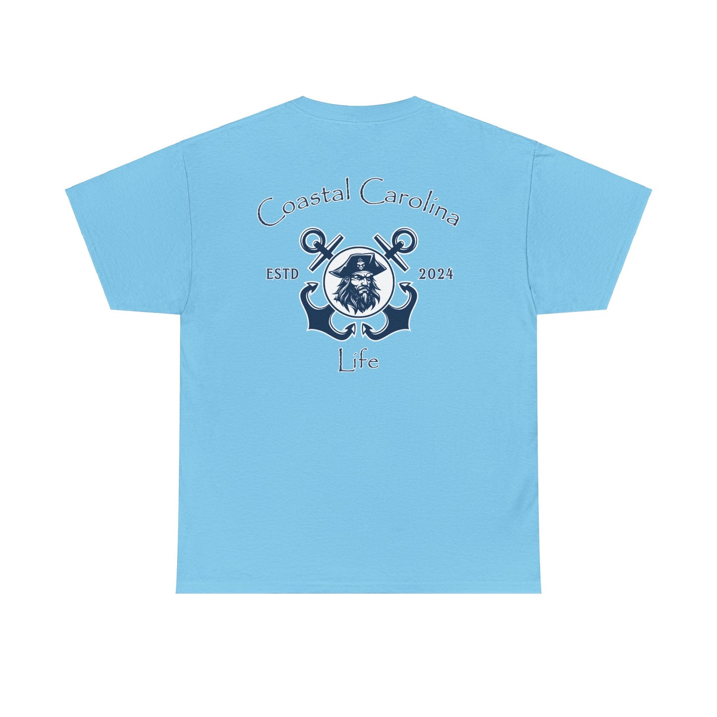 Men's Heavy Cotton T-Shirt - Blackbeard