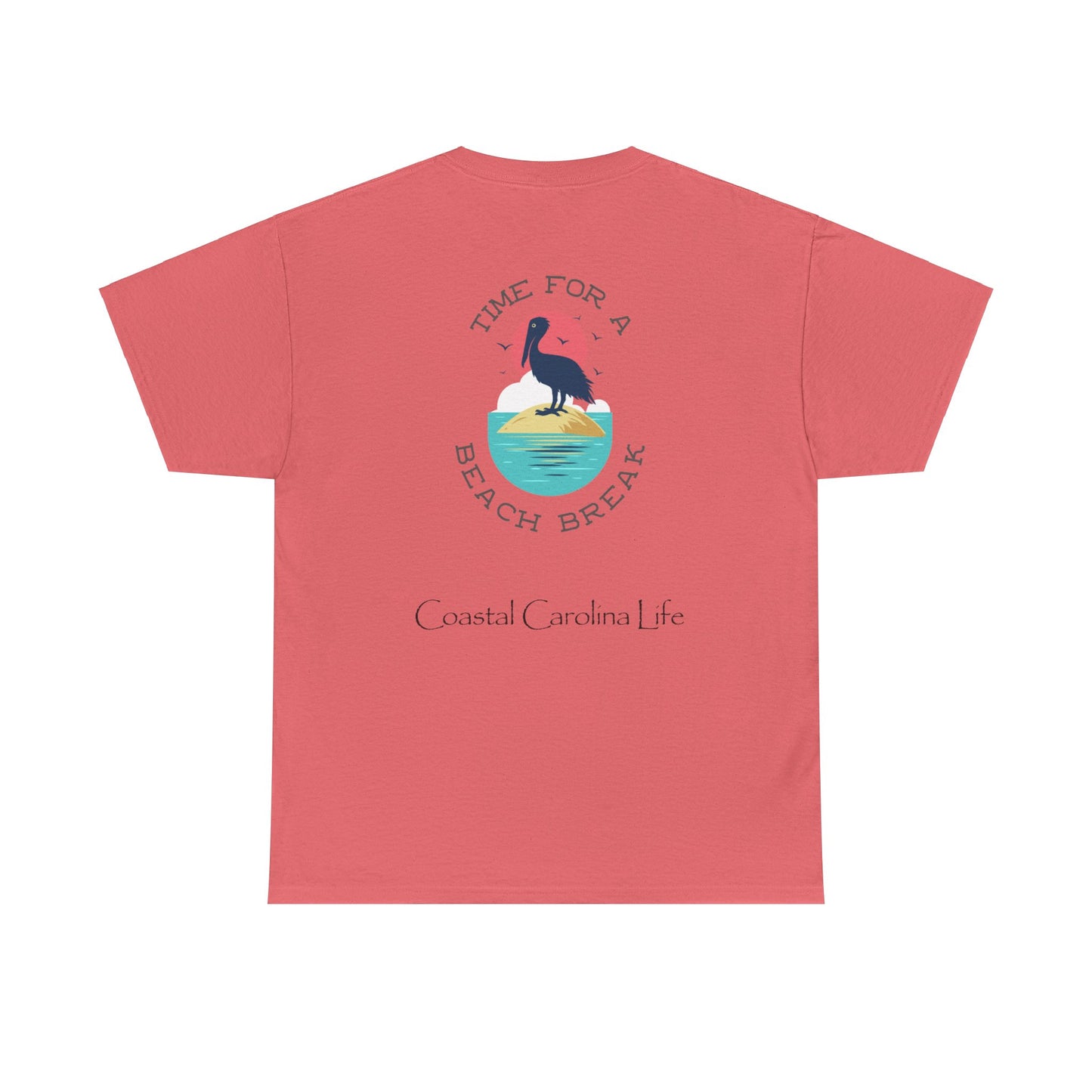 Women's Heavy Cotton T-Shirt - Time for a Beach Break