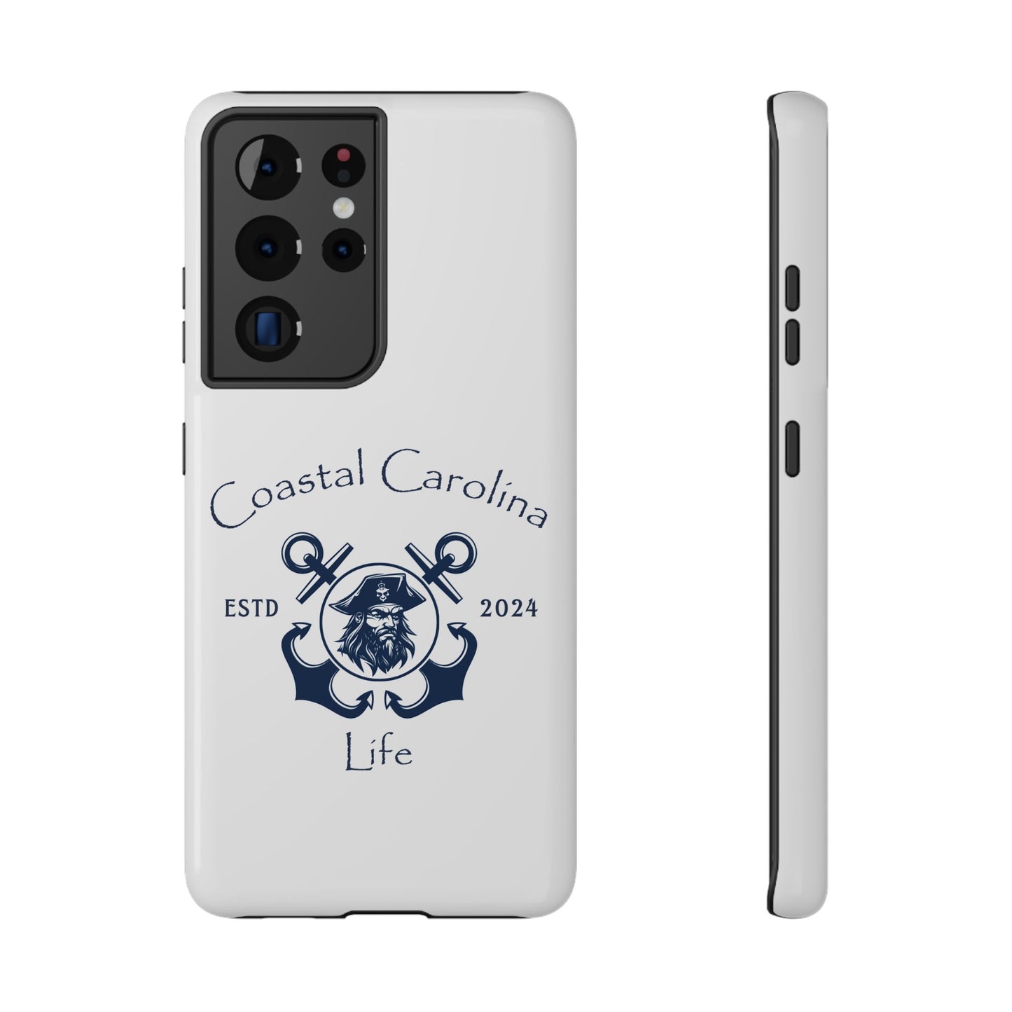 Impact-Resistant Phone Case - iPhone or Samsung - Blackbeard