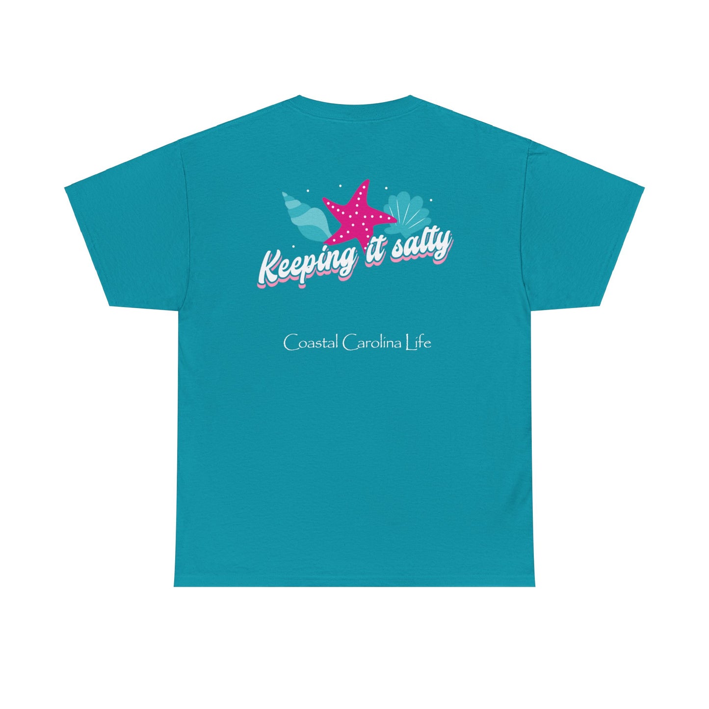 Women's Heavy Cotton T-Shirt - Keeping it Salty