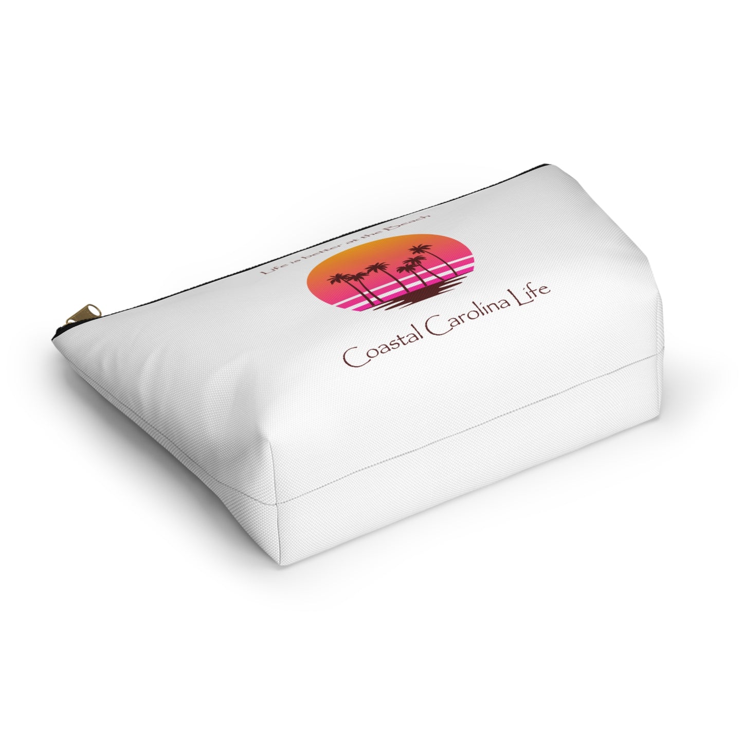Life is better at the Beach Travel Accessory Pouch