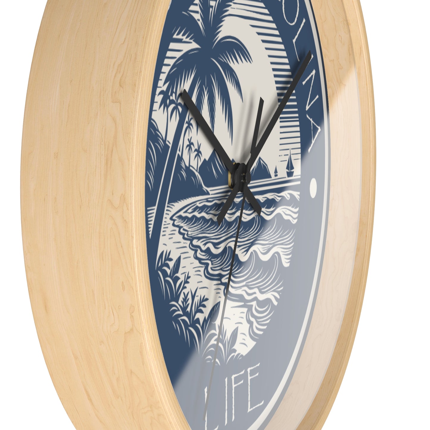 Beach Coastal Carolina Wall Clock