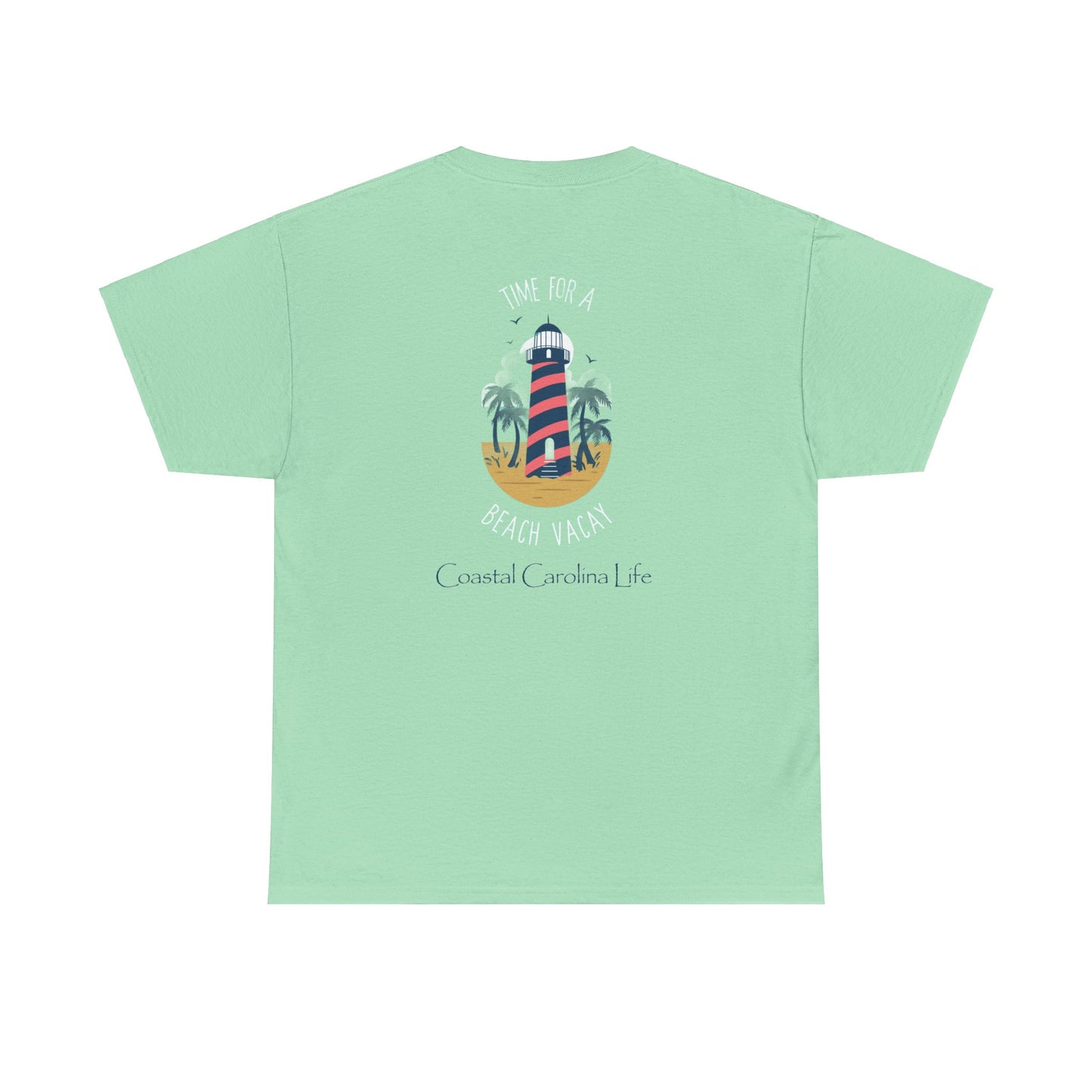Women's Heavy Cotton T-Shirt - Time for a Beach Vacay