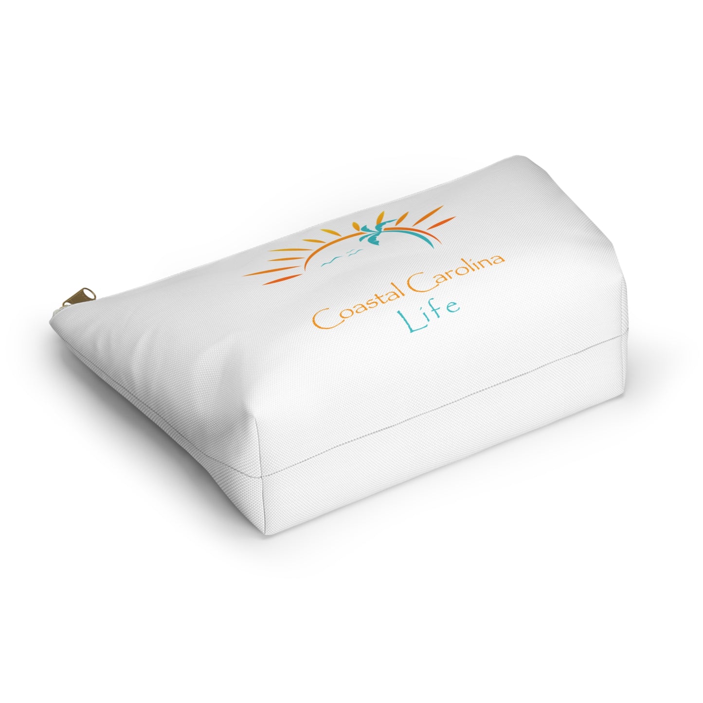 Palm Tree and Sun Rays Travel Accessory Pouch