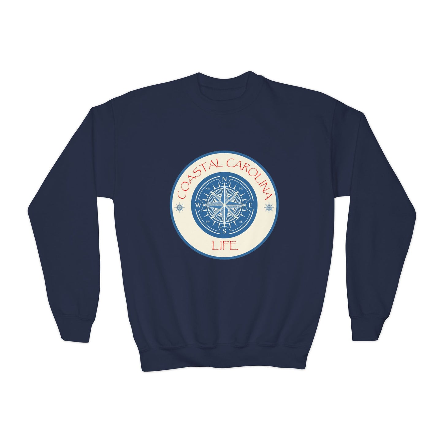 Coastal Youth Sweatshirt - Compass