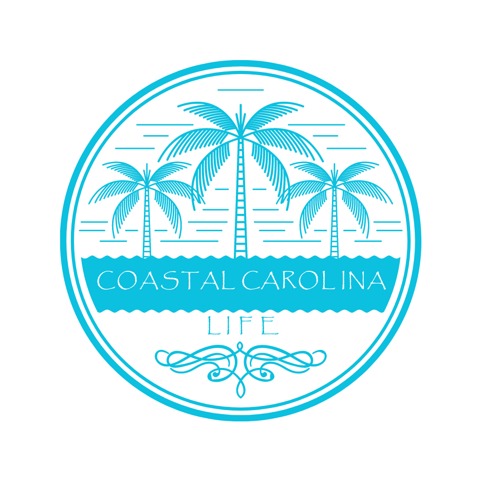 Palm Trees and Water Coastal Auto Decal