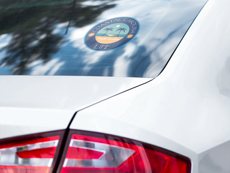 South Carolina Coastal Auto Decal