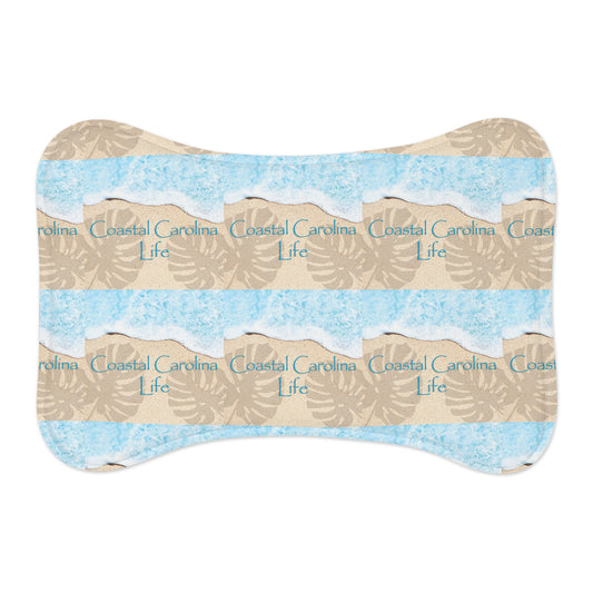 Water's Edge Coastal Pet Feeding Mat