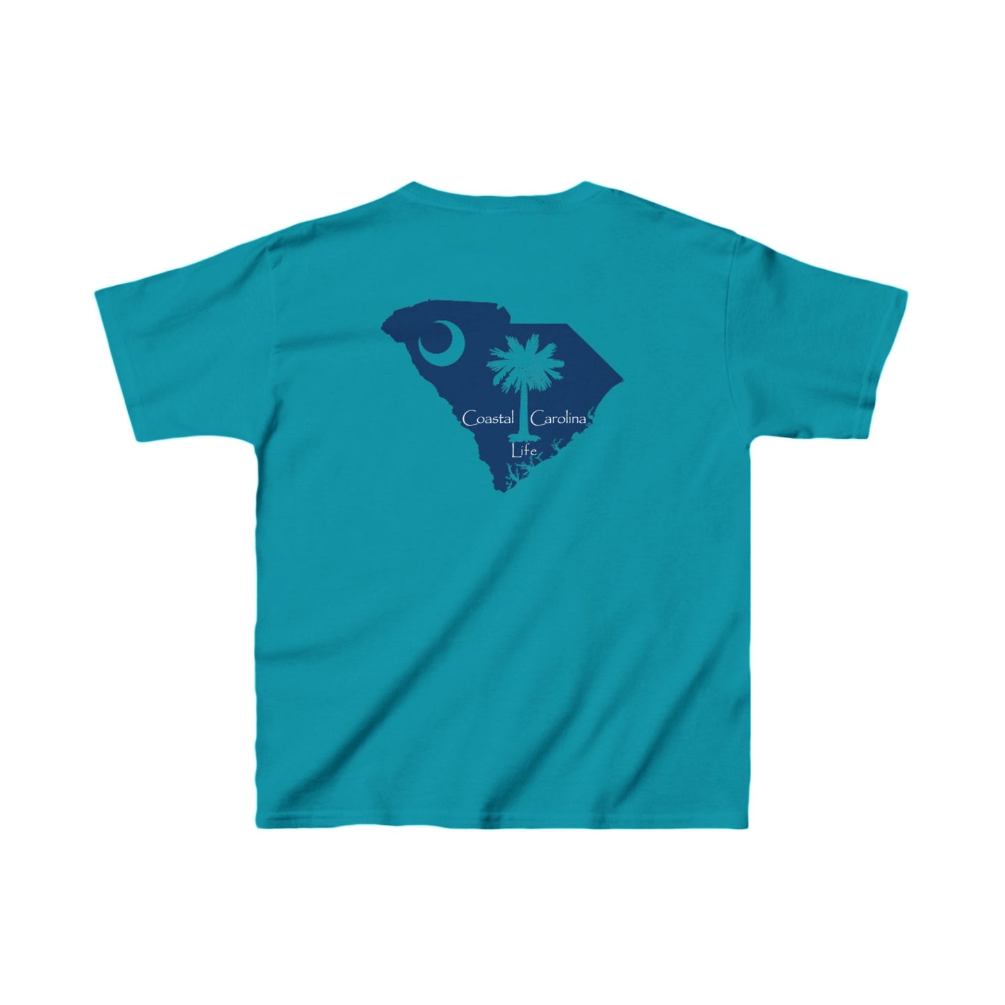 South Carolina Emblem Kids Beach T-Shirt