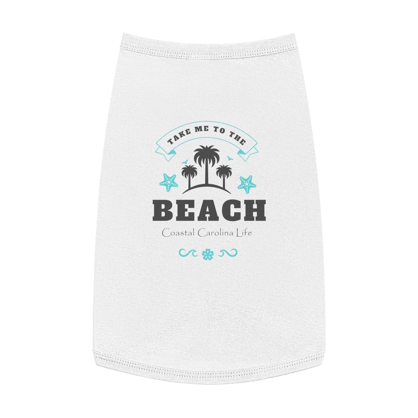 Take Me to the Beach Coastal Pet Shirt