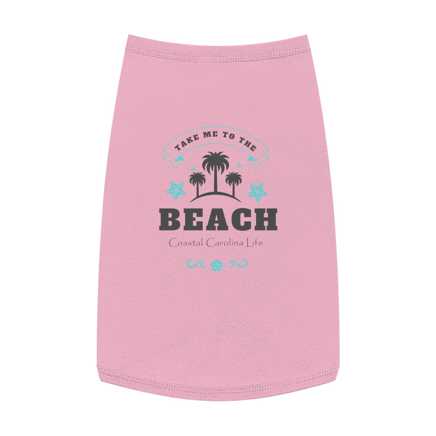 Take Me to the Beach Coastal Pet Shirt