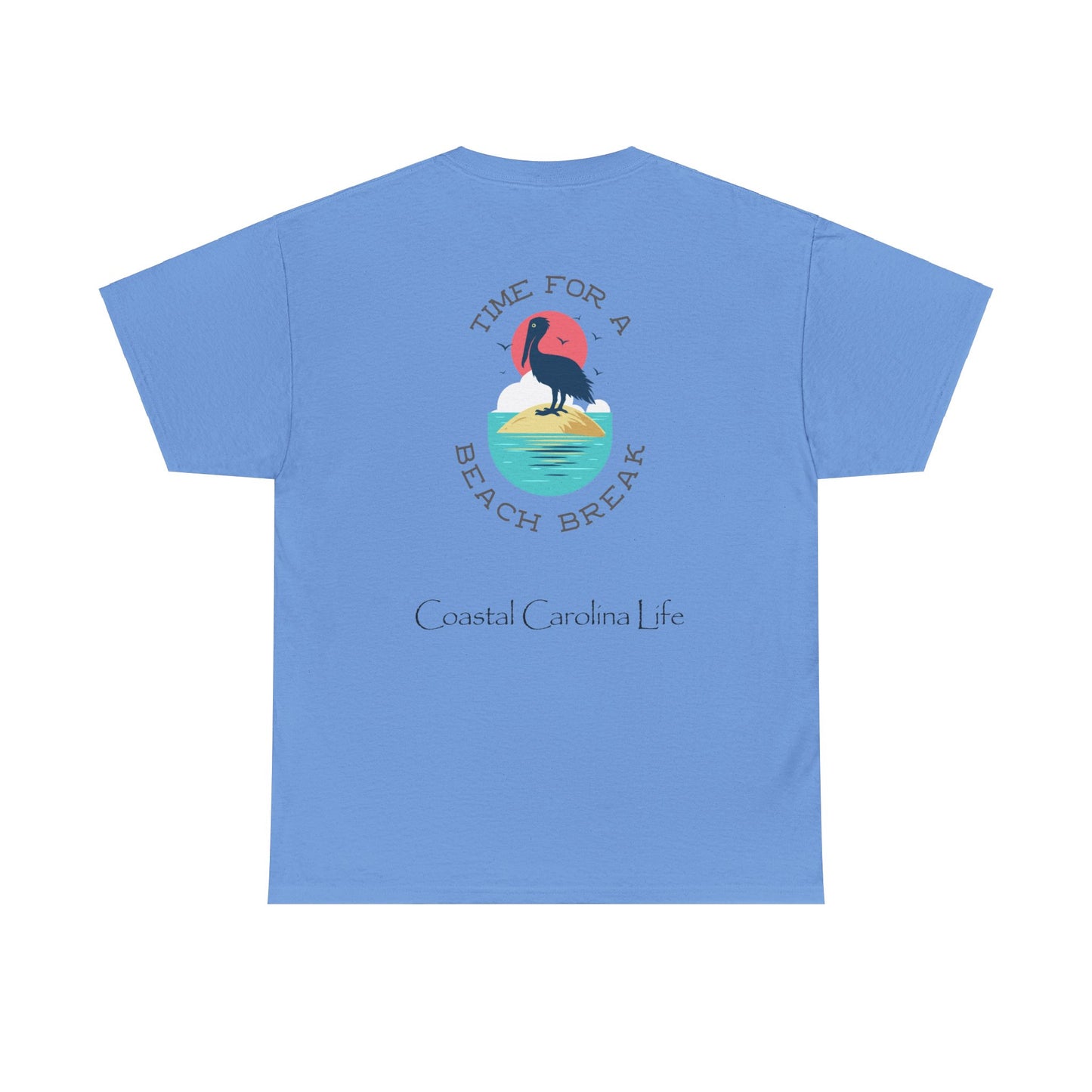 Women's Heavy Cotton T-Shirt - Time for a Beach Break