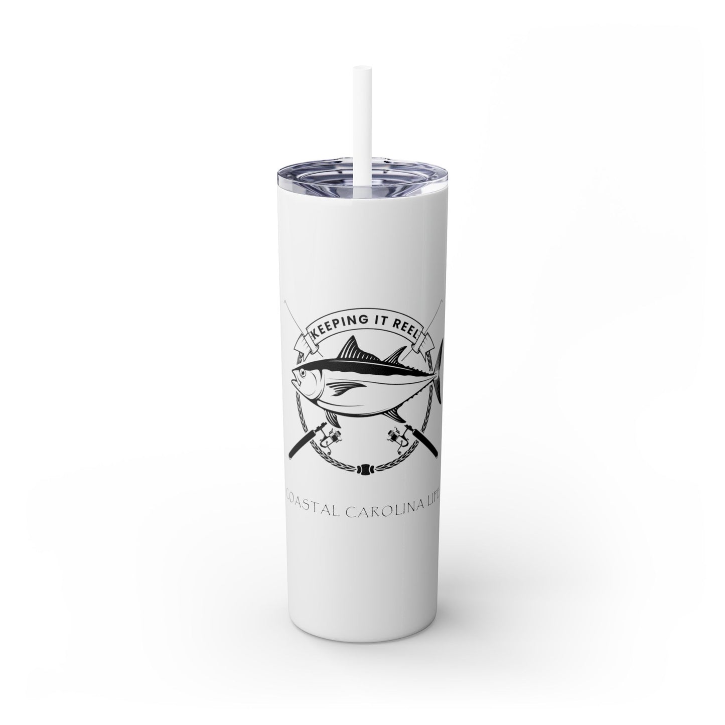 Keeping it Reel Skinny Tumbler
