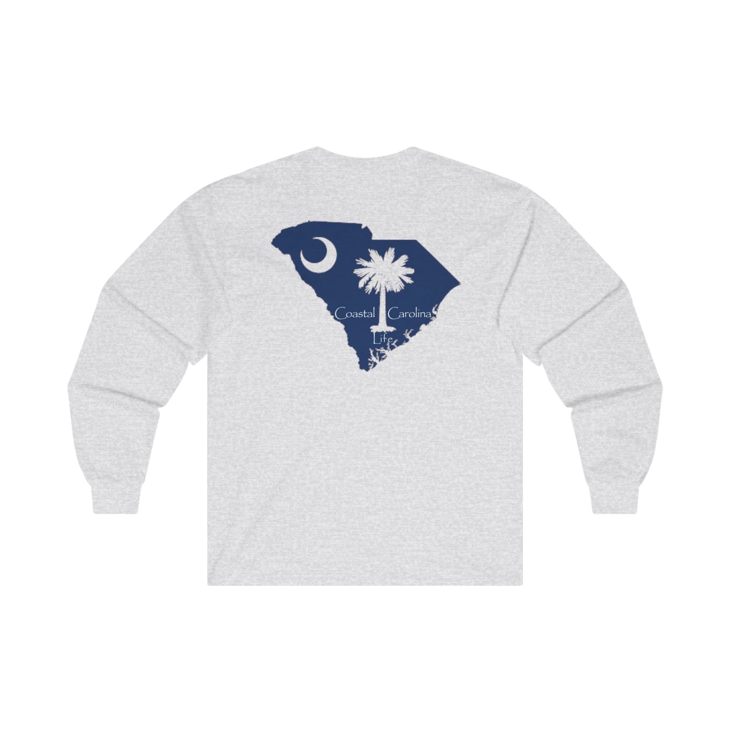 Women's Long Sleeve Cotton T-Shirt - South Carolina Emblem