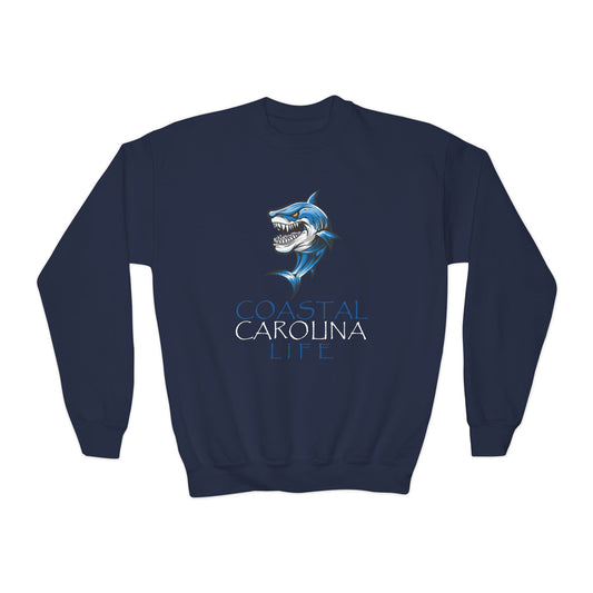 Coastal Youth Sweatshirt - Shark