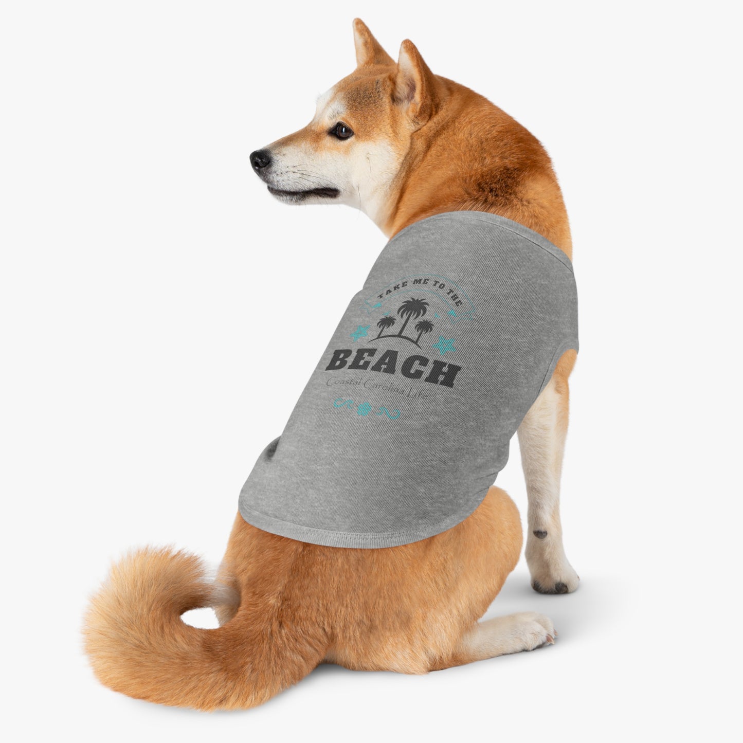 Take Me to the Beach Coastal Pet Shirt