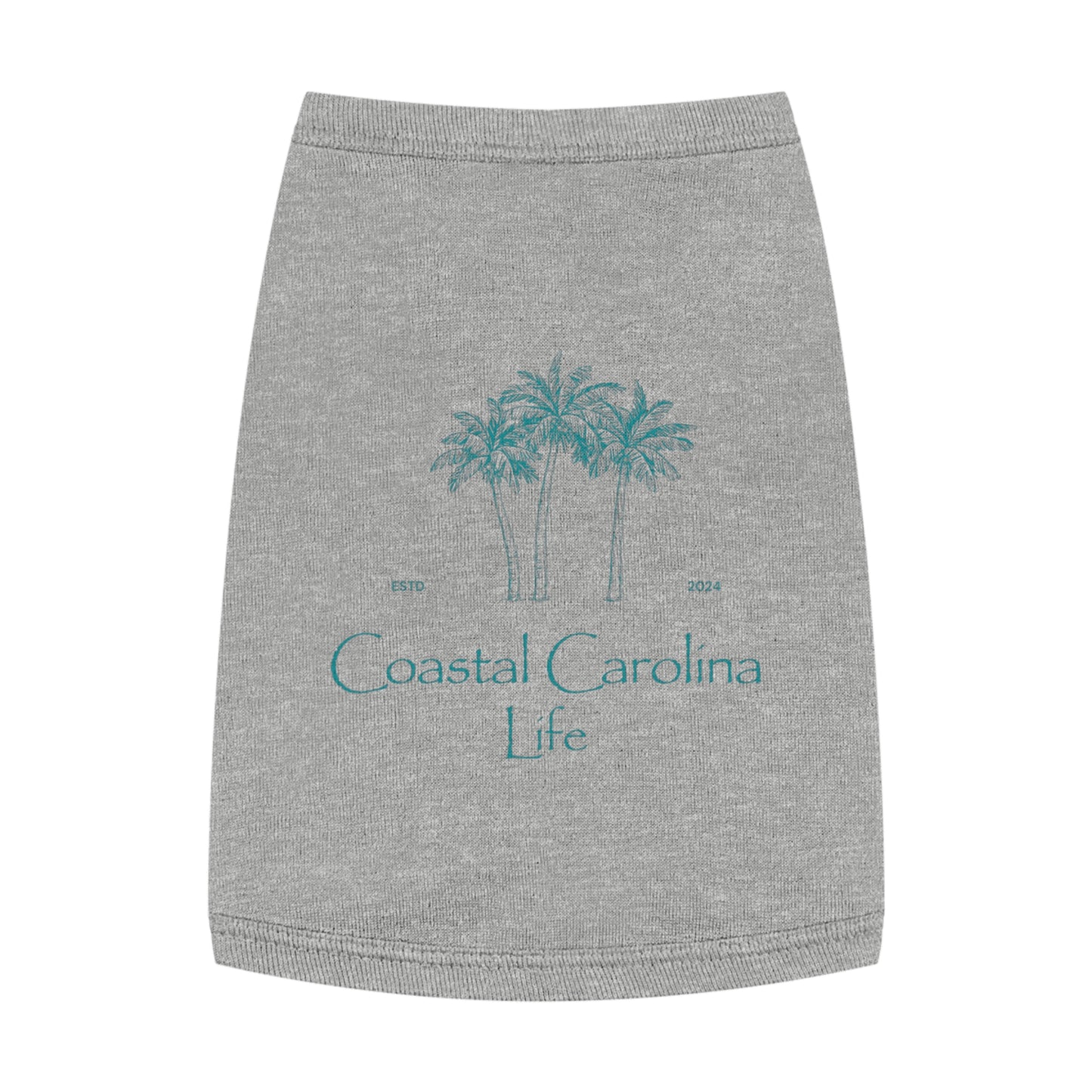 Palm Trees Coastal Pet Shirt