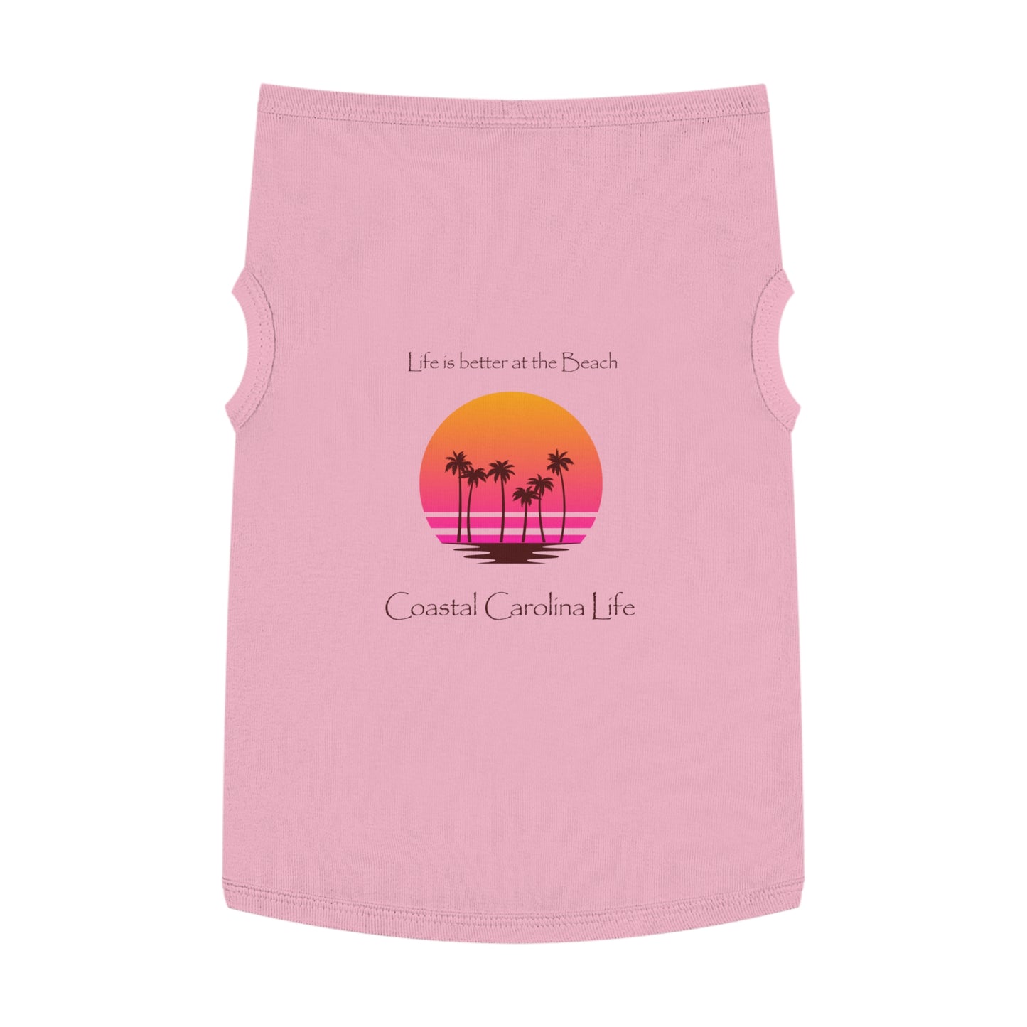 Life is better at the Beach Coastal Pet Shirt