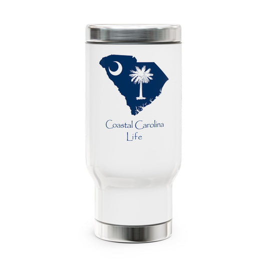 South Carolina Emblem Tumbler with Handle