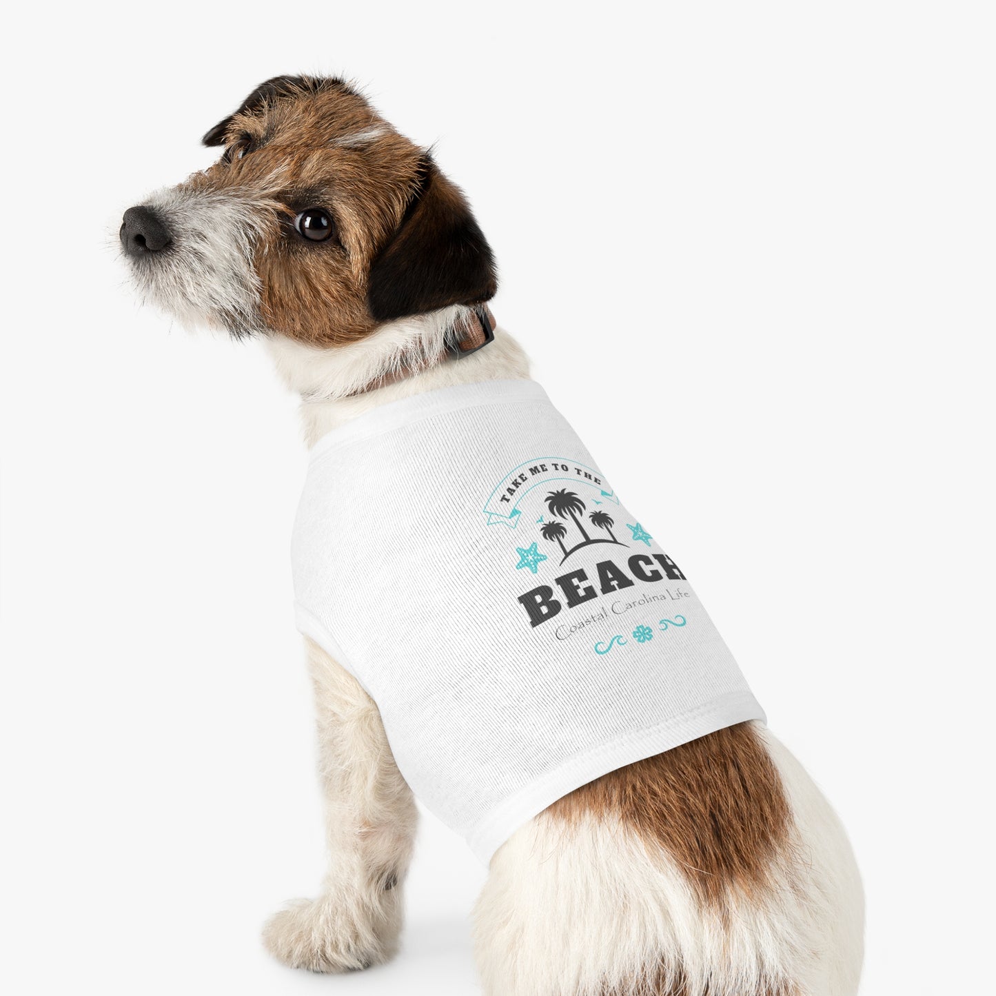 Take Me to the Beach Coastal Pet Shirt