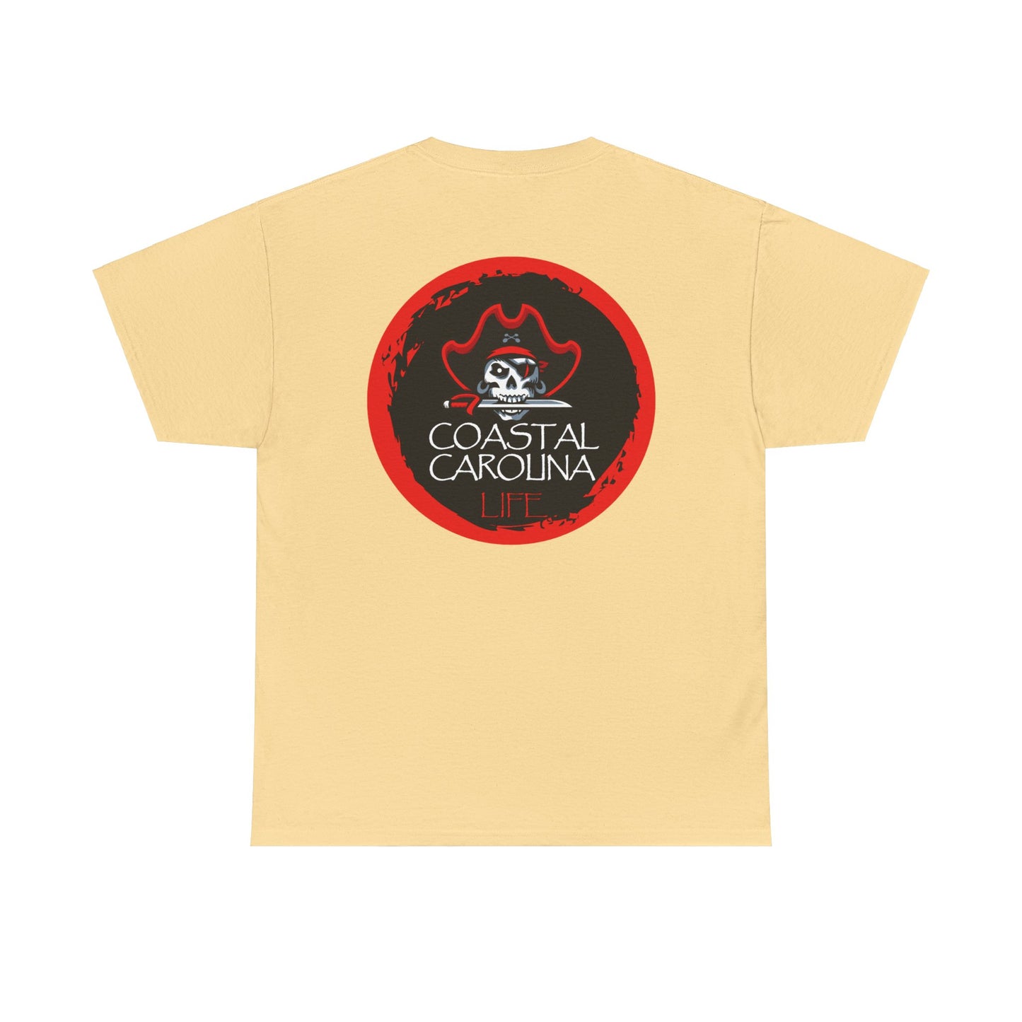 Men's Heavy Cotton T-Shirt - Pirate
