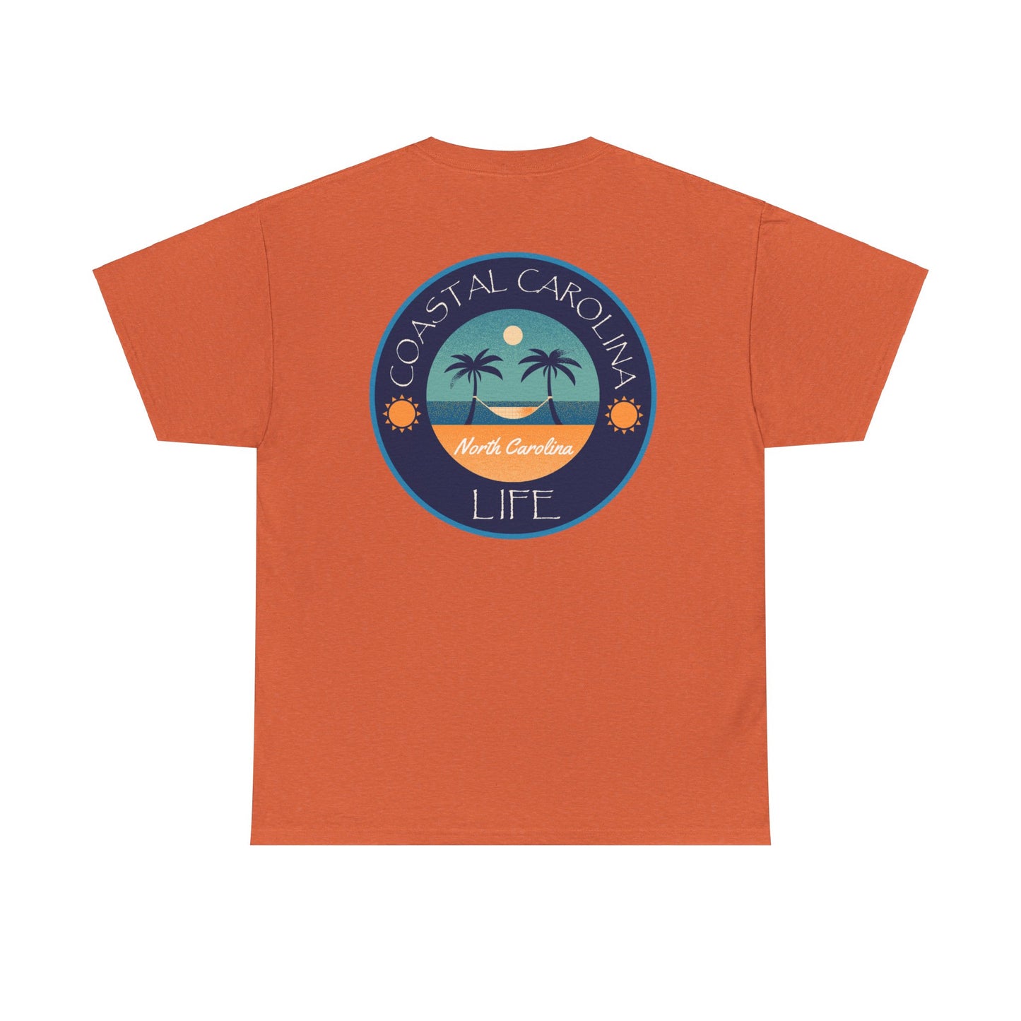Men's Heavy Cotton T-Shirt - North Carolina