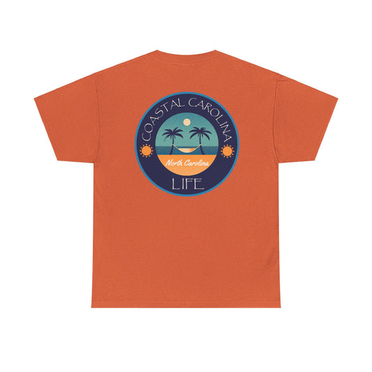 Men's Heavy Cotton T-Shirt - North Carolina