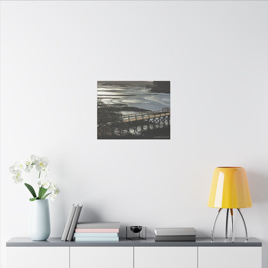 Oyster Beds Coastal Carolina Canvas