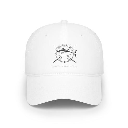 Keeping it Reel Coastal Carolina Baseball Hat- Black Print