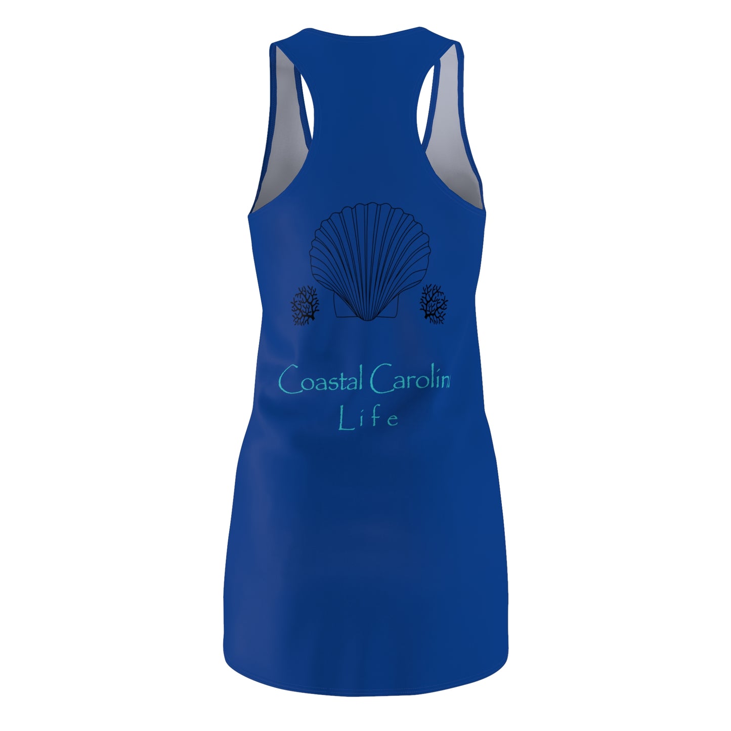 Clam Shell and Coral Women's Beach Cover Up