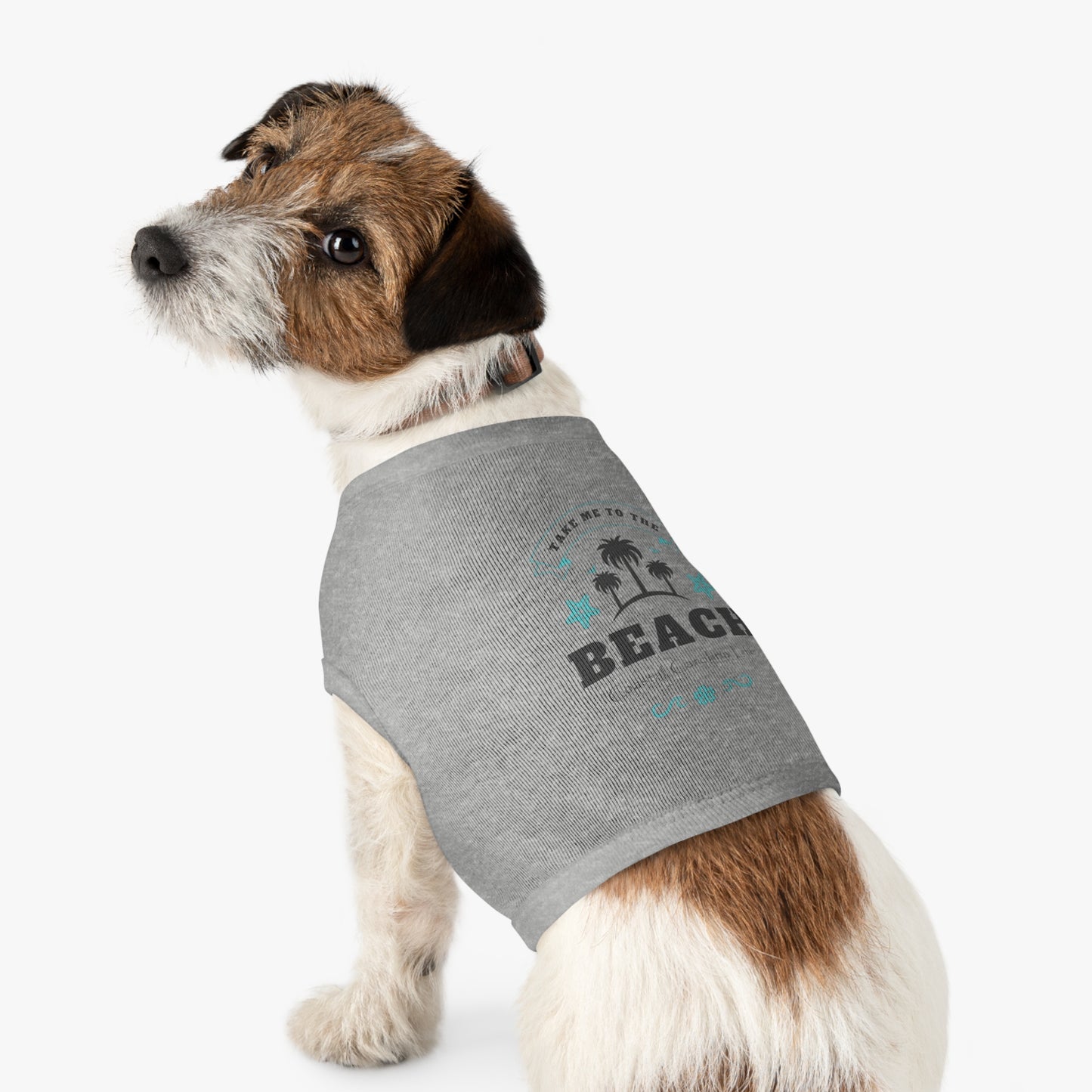 Take Me to the Beach Coastal Pet Shirt