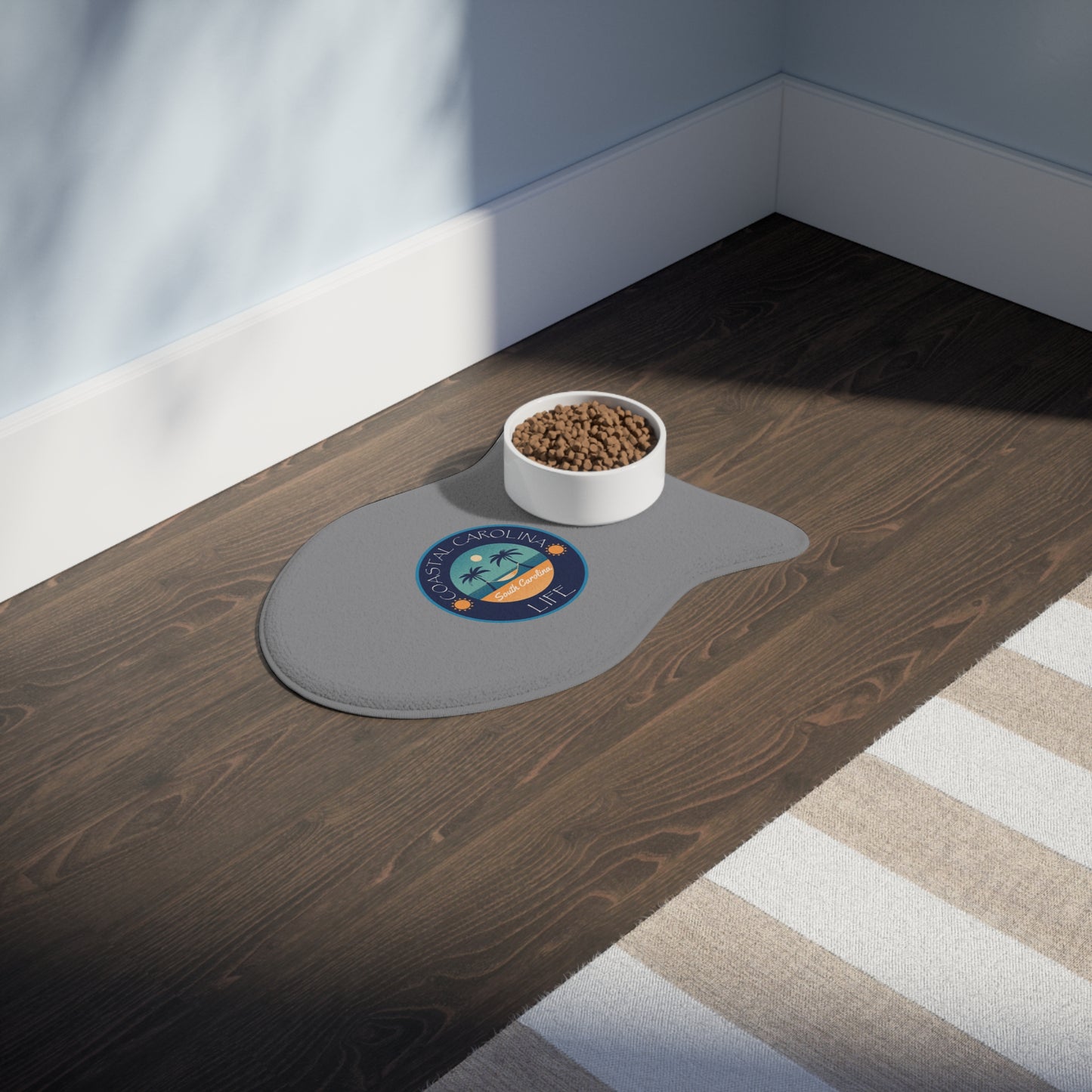 South Carolina Coastal Pet Feeding Mat