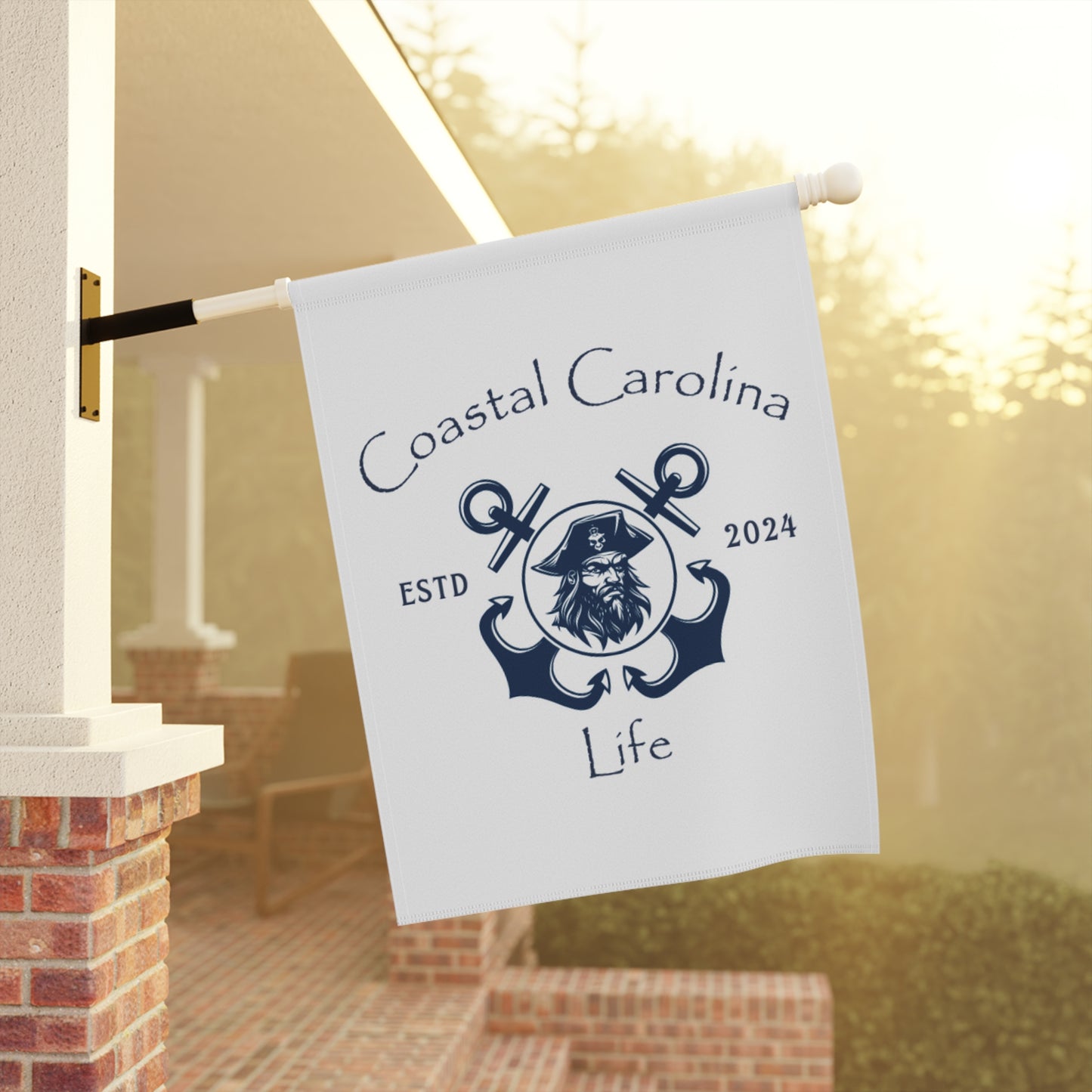 Blackbeard Coastal Garden or House Flag