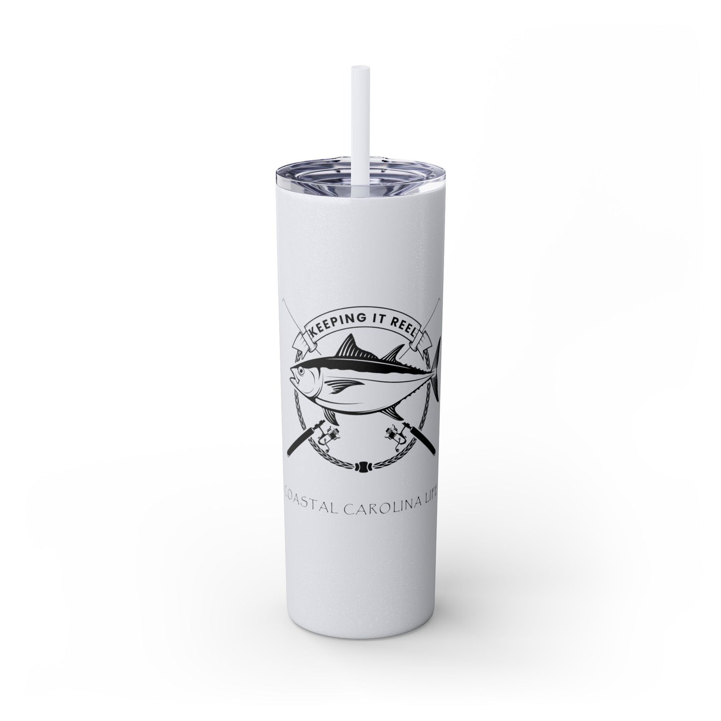 Keeping it Reel Skinny Tumbler