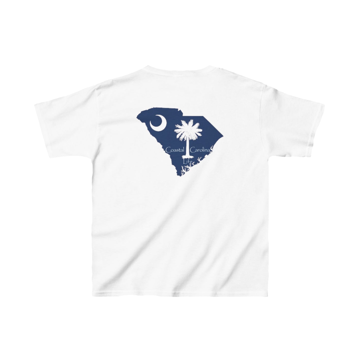 South Carolina Emblem Kids Beach T-Shirt