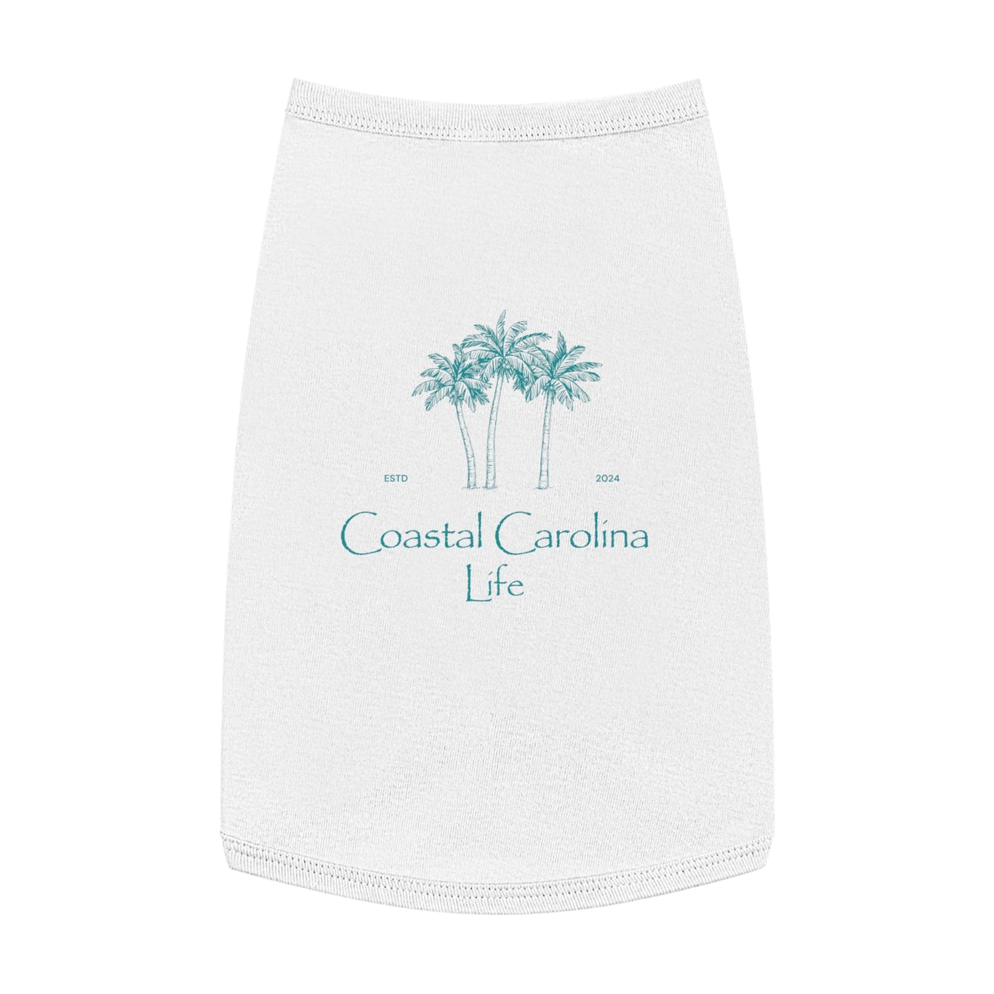 Palm Trees Coastal Pet Shirt