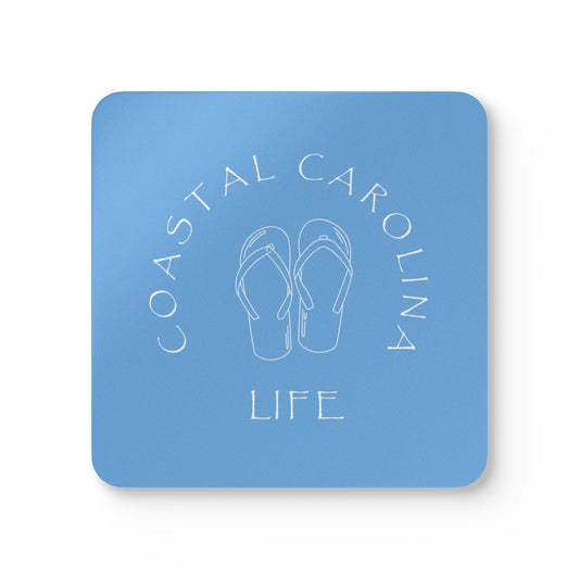 Flip Flops Coastal Coaster Set