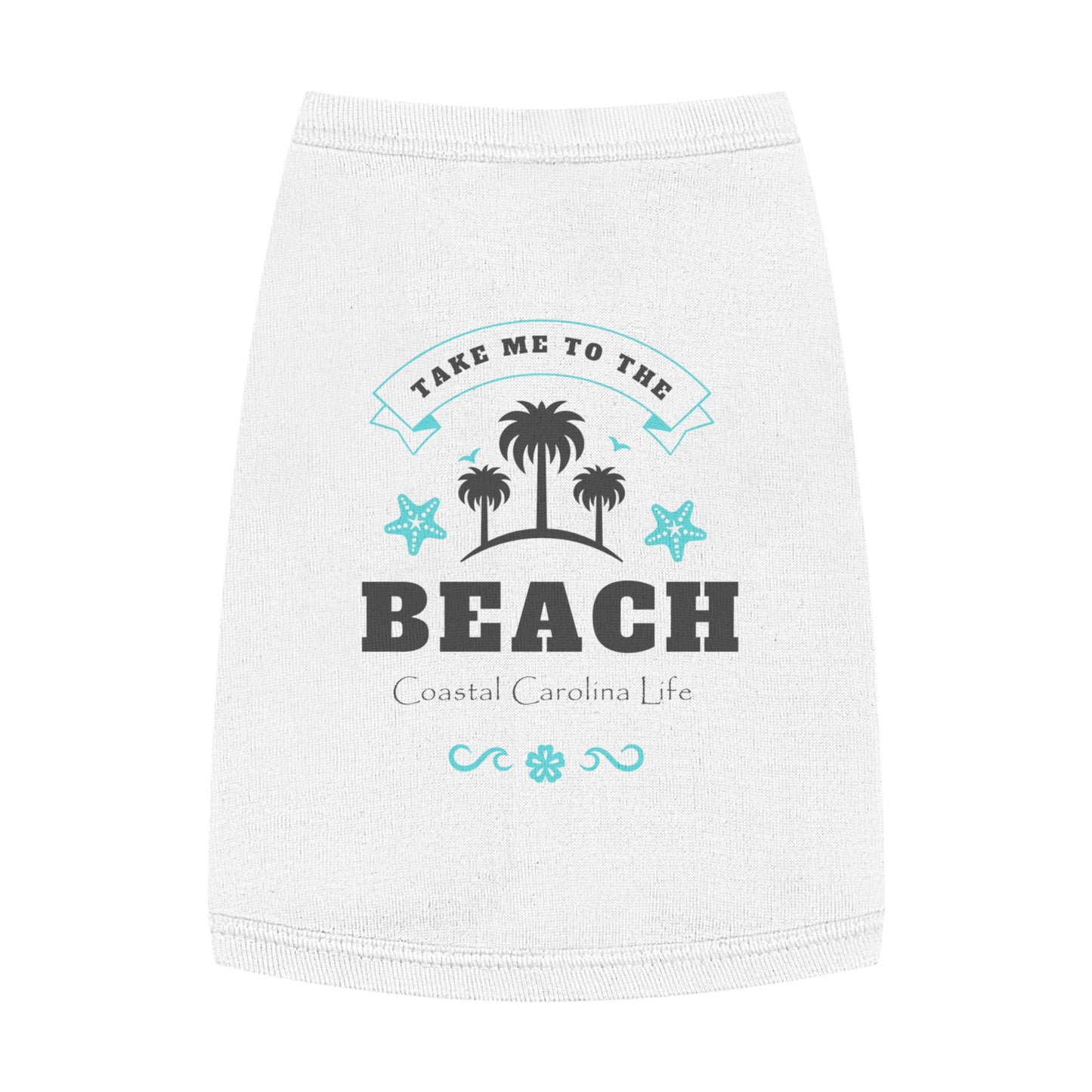 Take Me to the Beach Coastal Pet Shirt