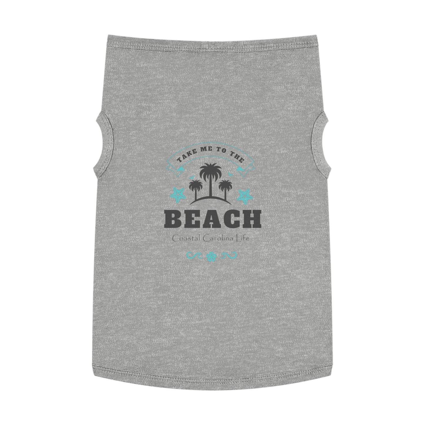 Take Me to the Beach Coastal Pet Shirt